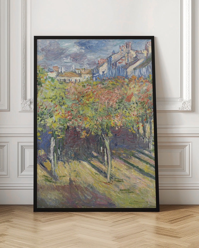 Le Cours Du 14 Juillet Vu De La Maison De Claude Monet - Poster / Art Print