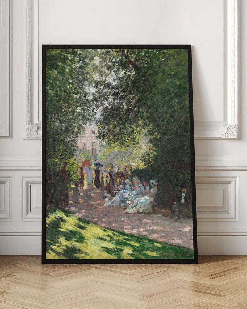 The Parc Monceau (1878) By Claude Monet - Poster / Art Print