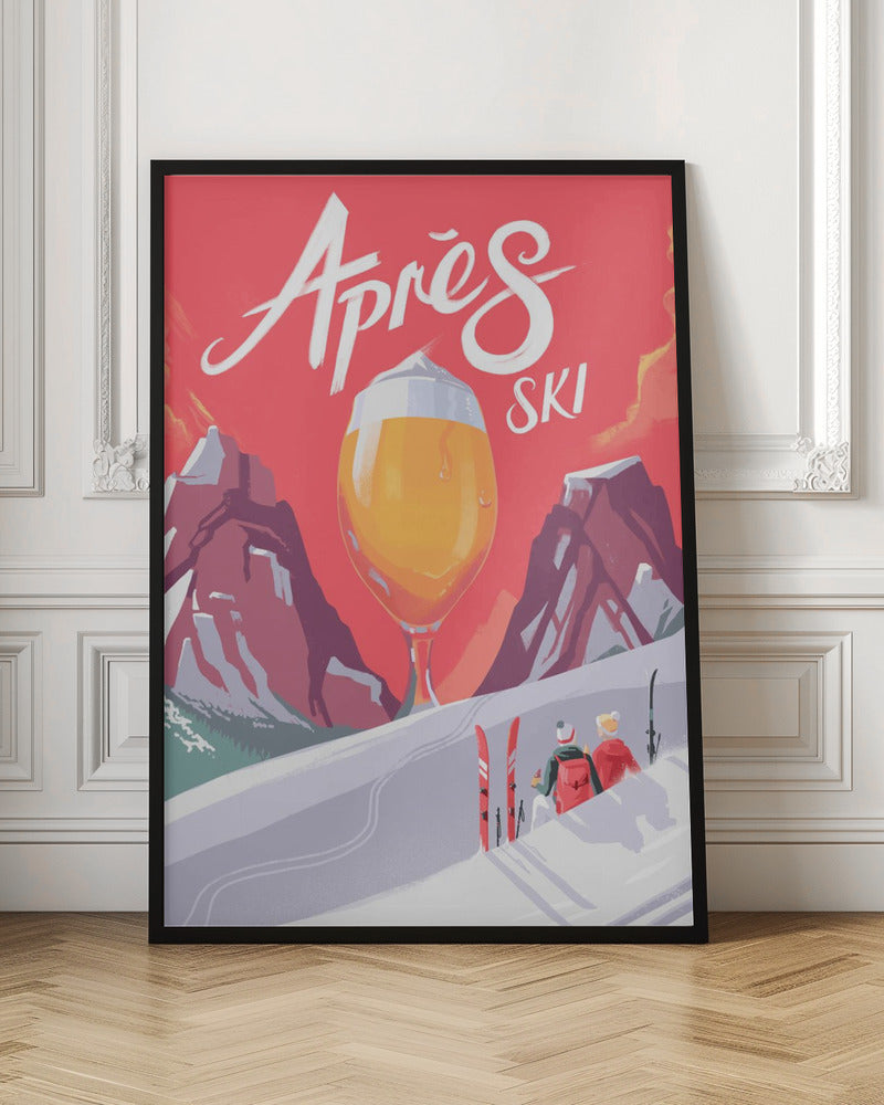 Apés Ski - Poster / Art Print