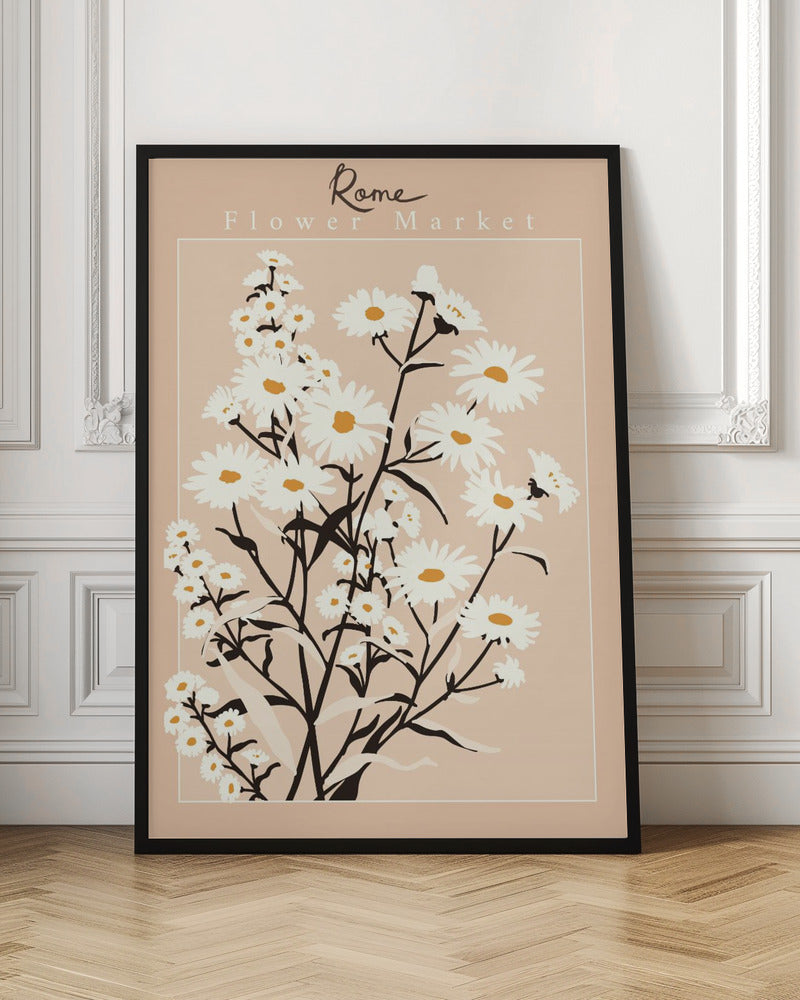 Flower Market Rome Aster - Poster / Art Print