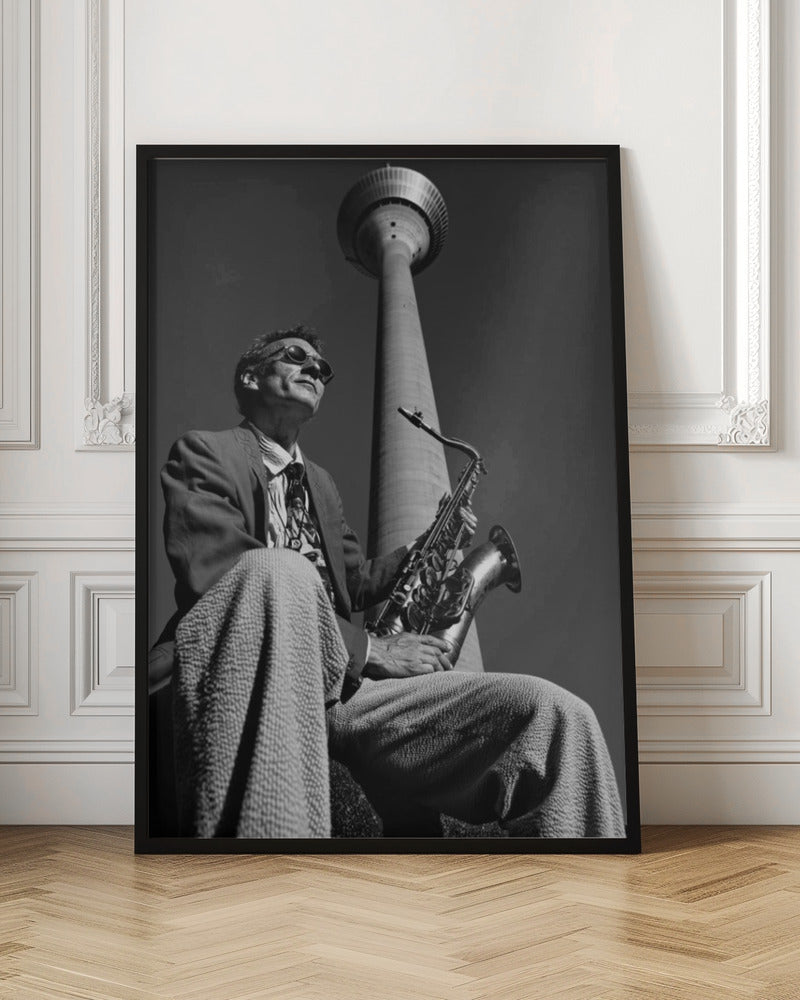 Frank M., Saxophonist - Poster / Art Print