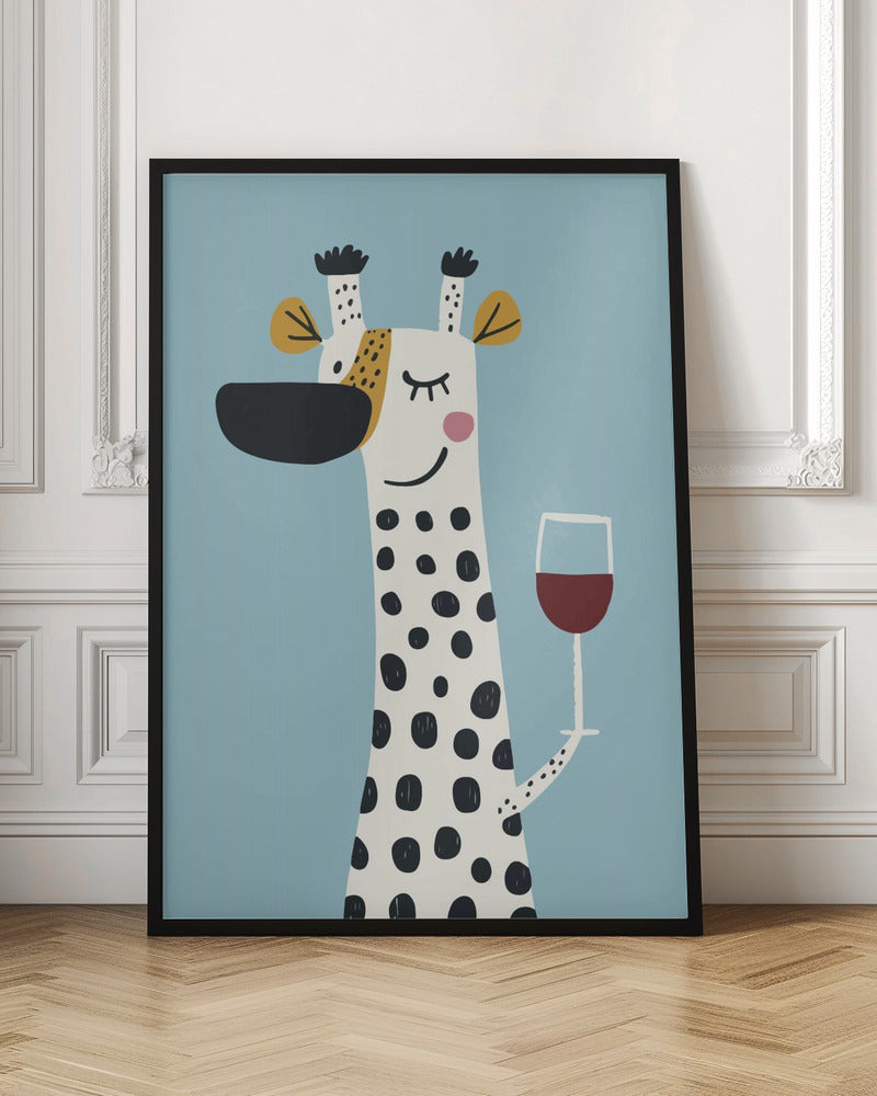 Cute Cartoon Cheers No 1 - Poster / Art Print