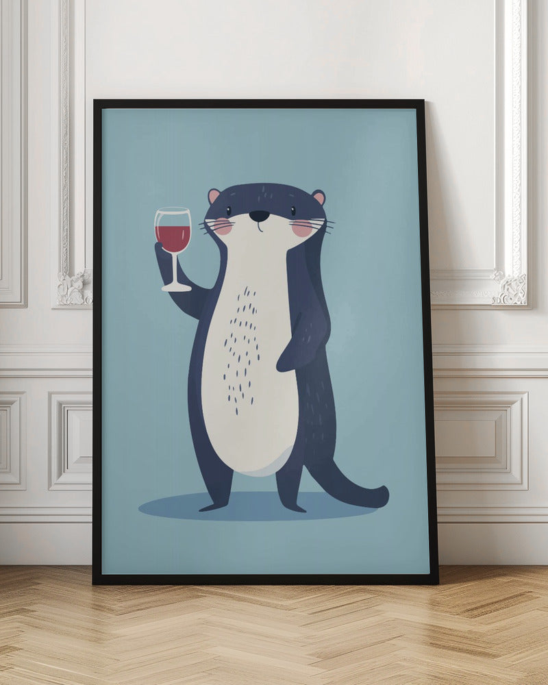 Cute Cartoon Cheers No 2 - Poster / Art Print