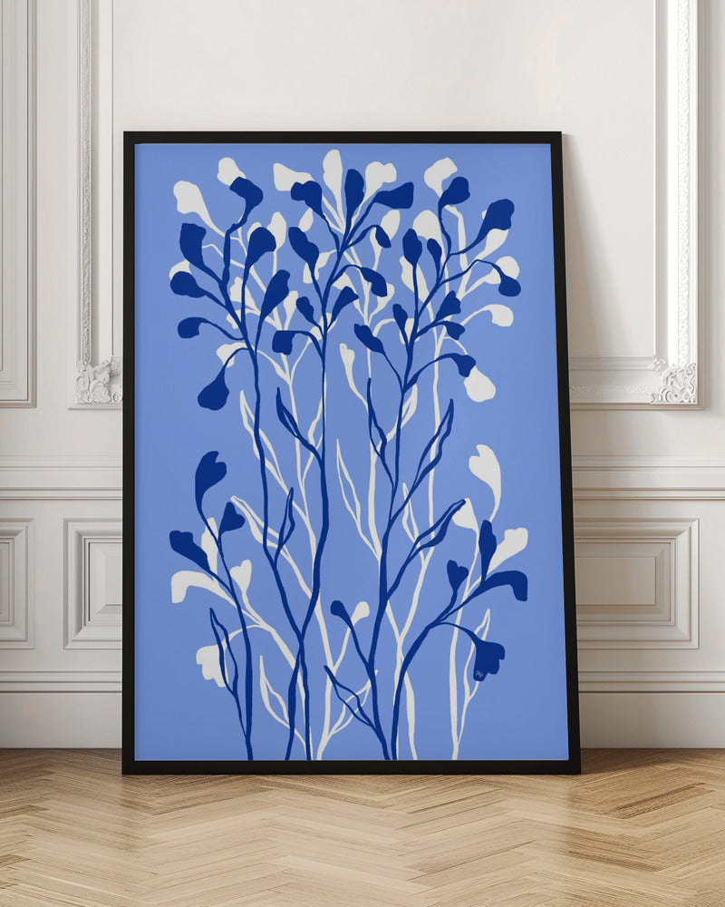Blue Plants - Poster / Art Print
