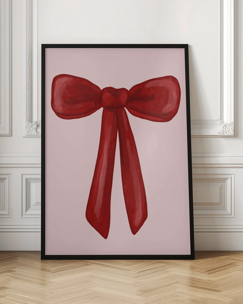 Red Bow - Poster / Art Print