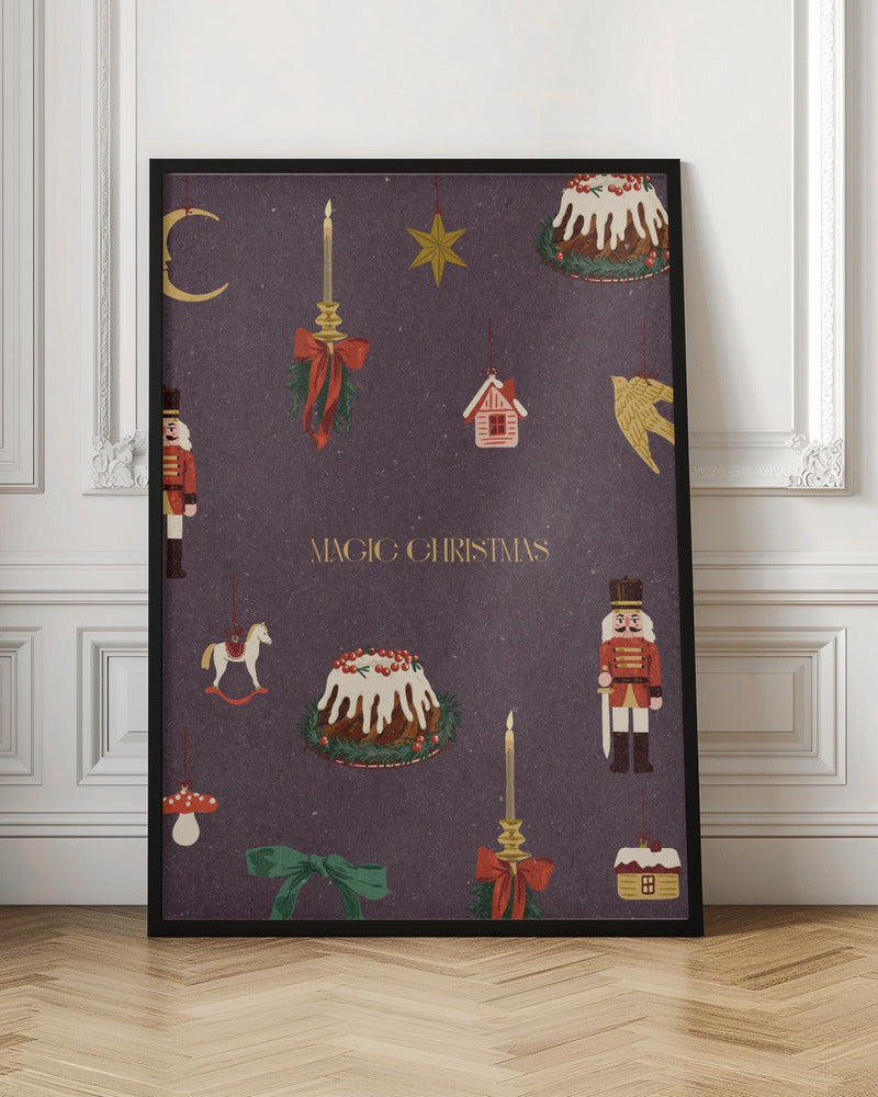 Cozy Christmas Things - Poster / Art Print