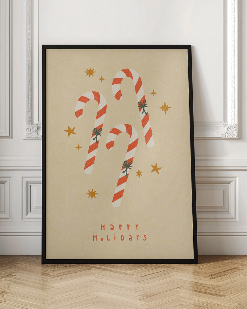Candy Cane - Poster / Art Print