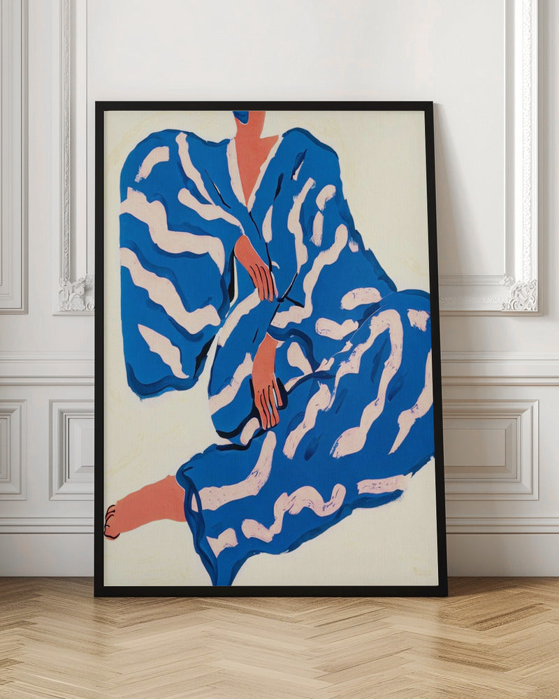 Portrait Indigoreverie - Poster / Art Print