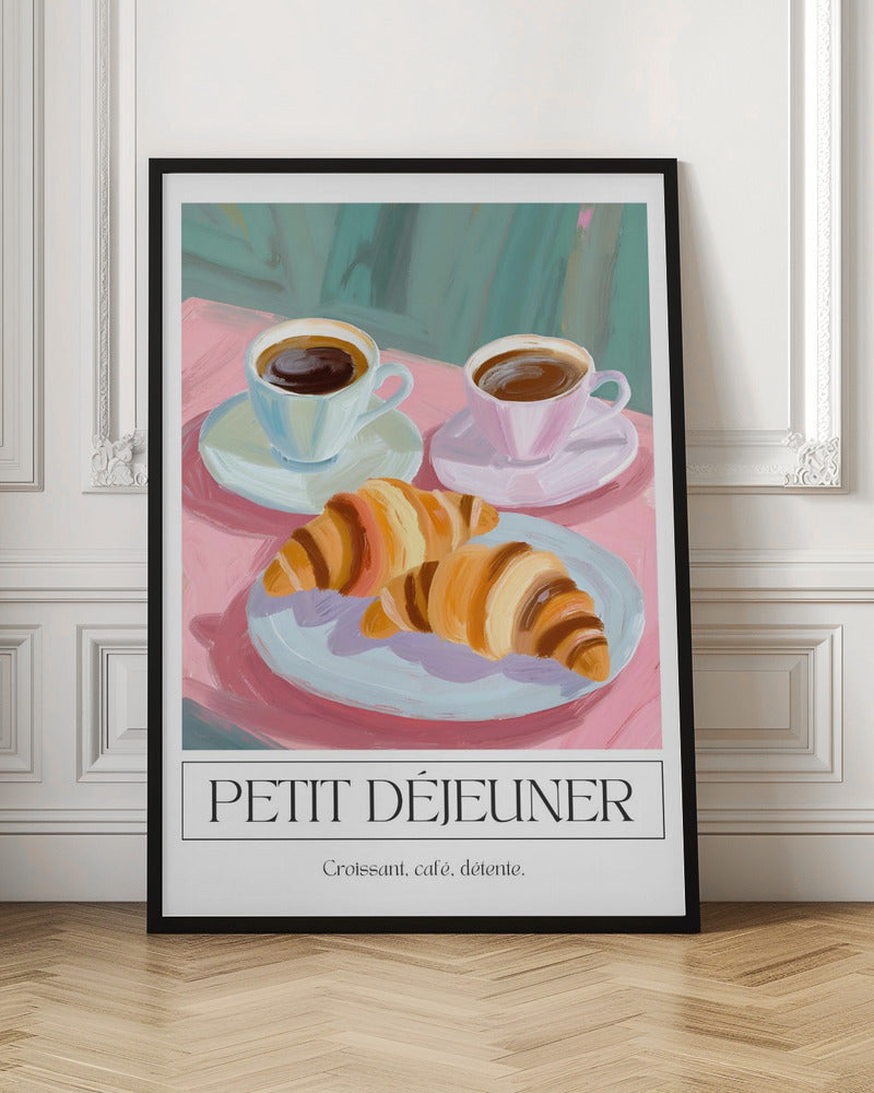 Petit dejeuner - Poster / Art Print
