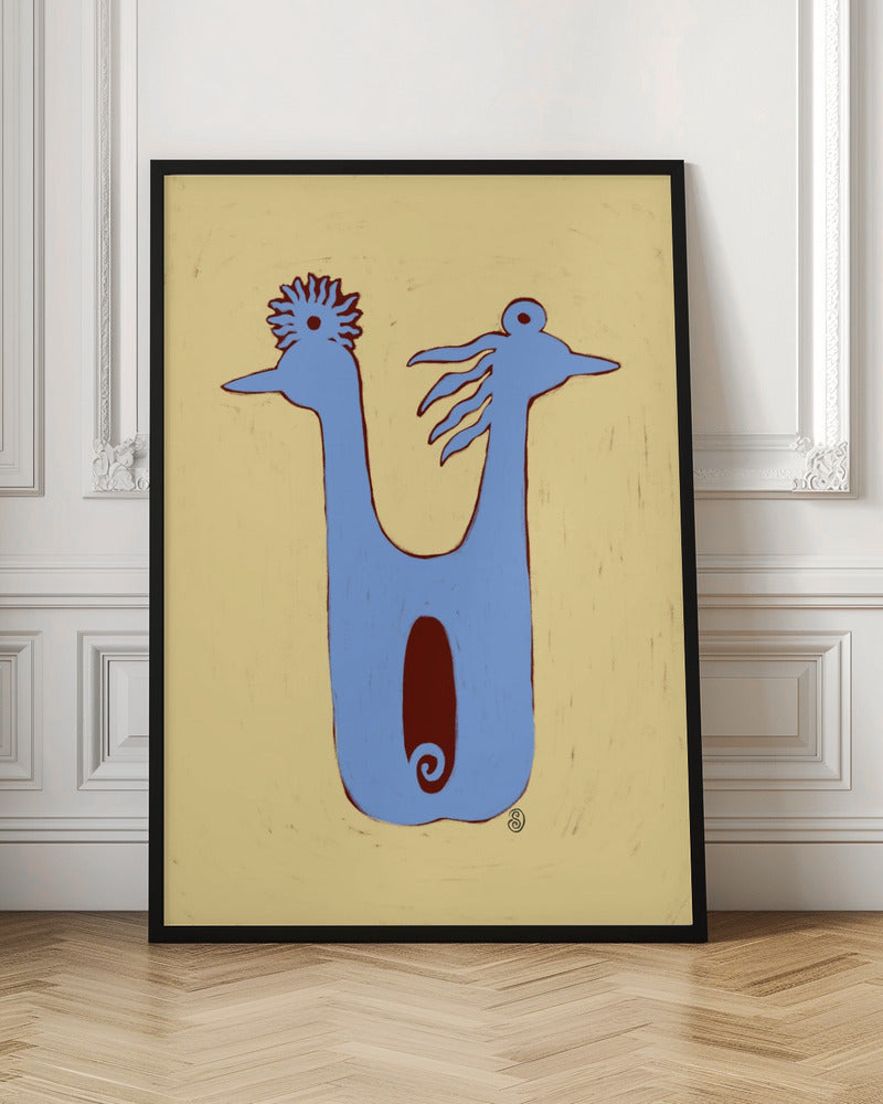 Birds Couple - Poster / Art Print