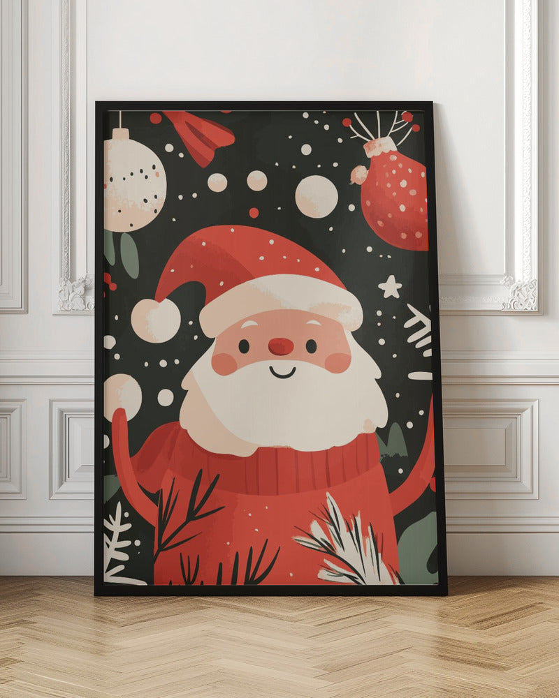 Happy Santa - Poster / Art Print