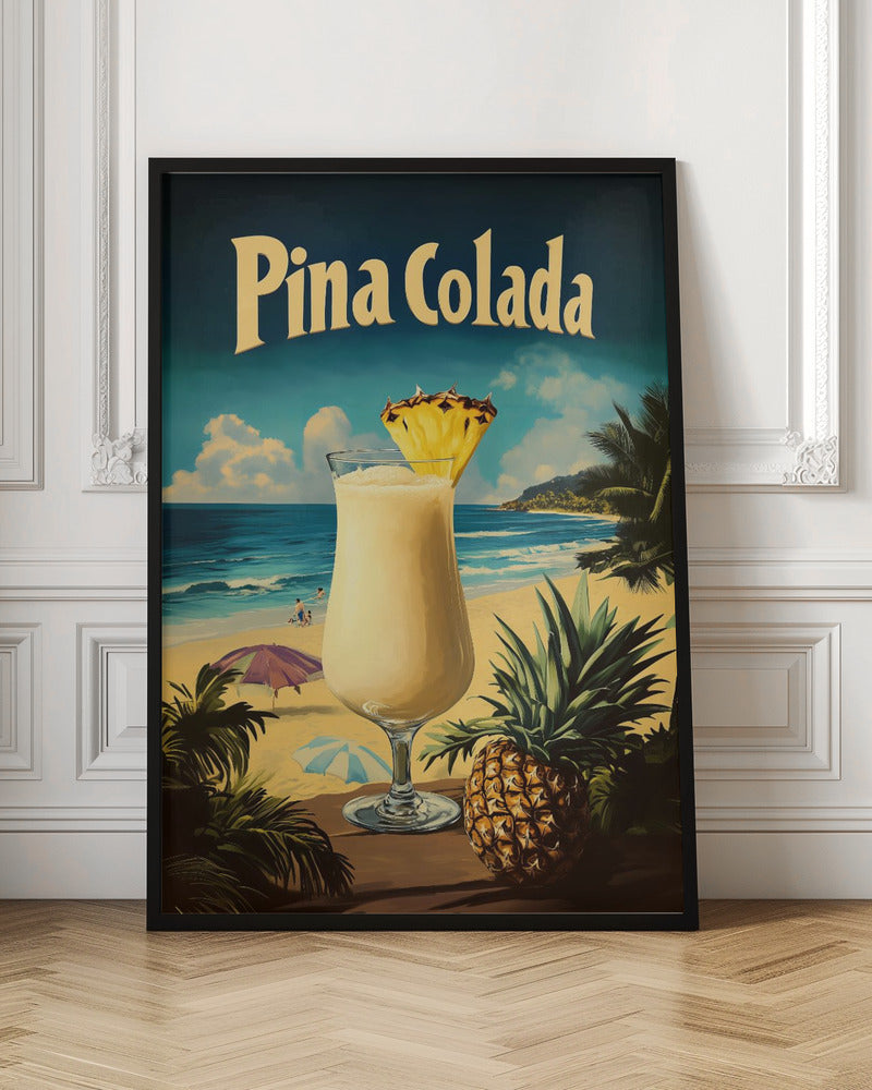 Pina Colada Vintage - Poster / Art Print