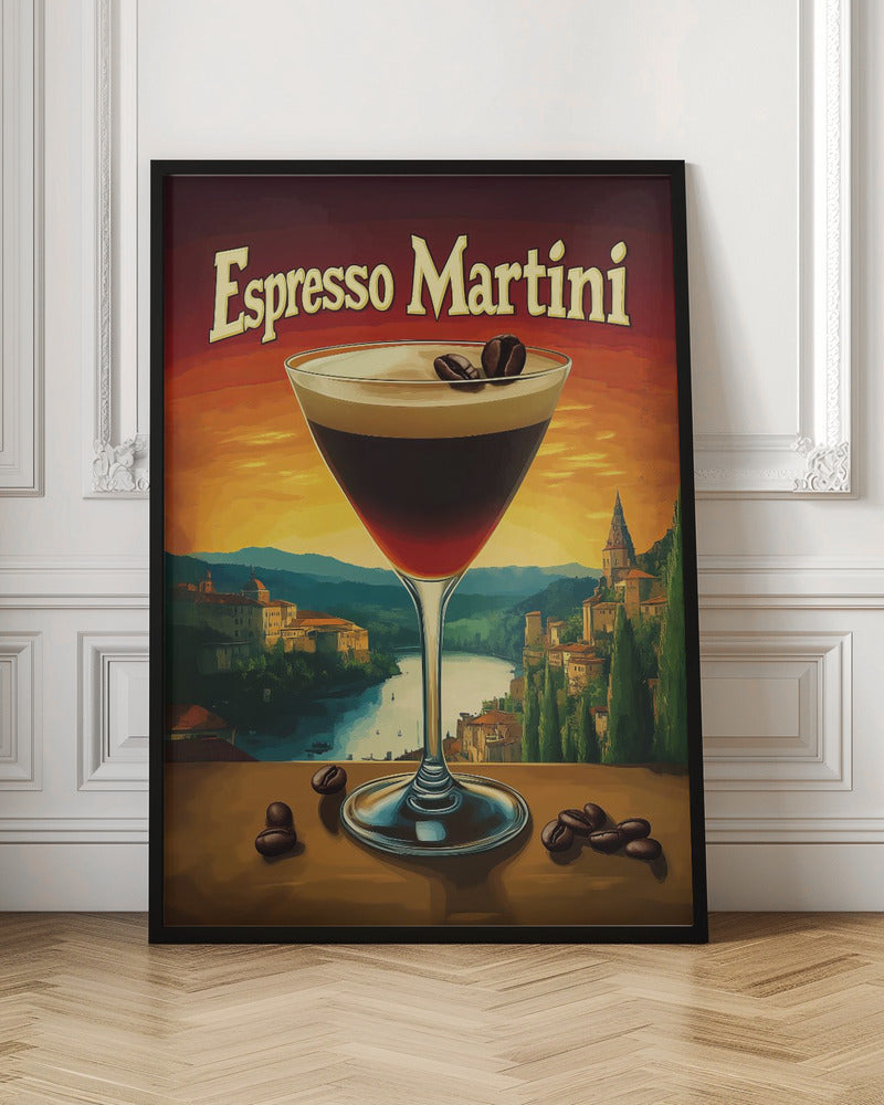 Espresso Martini Vintage - Poster / Art Print