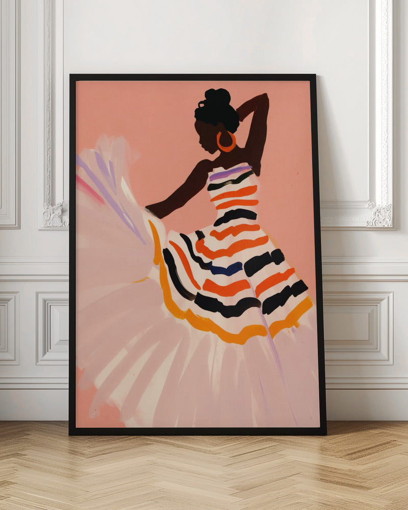 Dancing Amita No 2 - Poster / Art Print