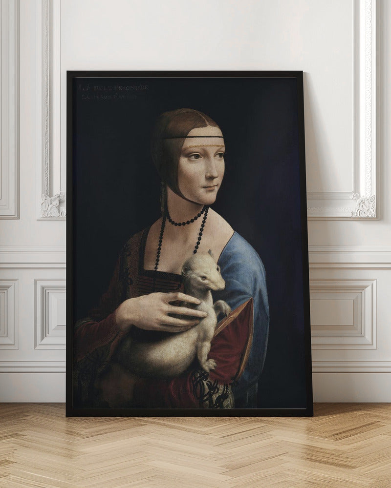Lady With an Ermine (ca. 1490) - Poster / Art Print