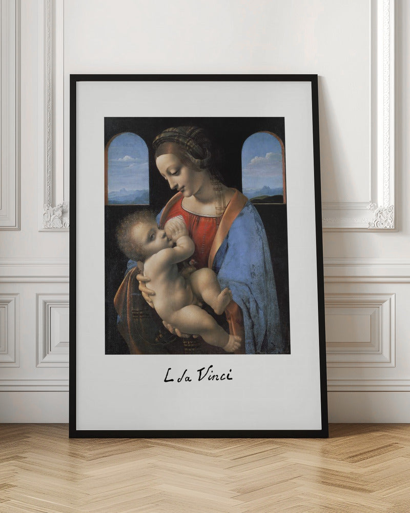 Madonna Litta (mid 1490s) - Poster / Art Print