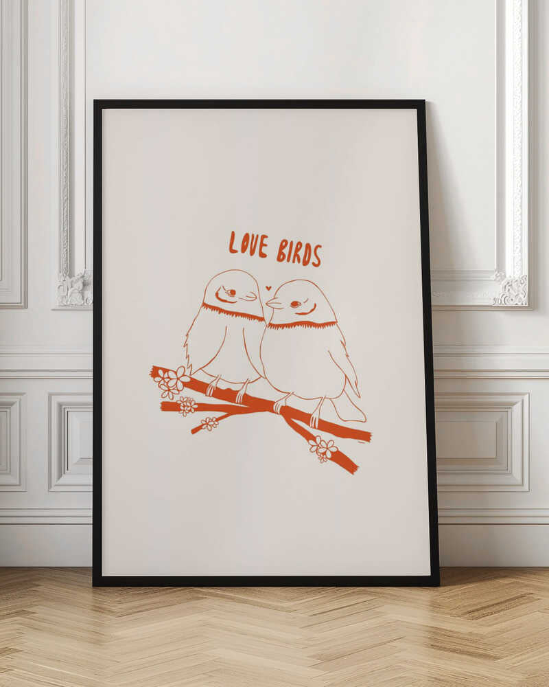 LOVEBIRDS - Poster / Art Print