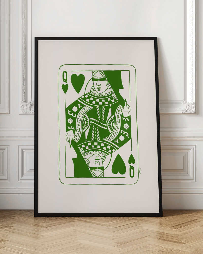 QUEEN OF BROKEN HEARTS - Poster / Art Print