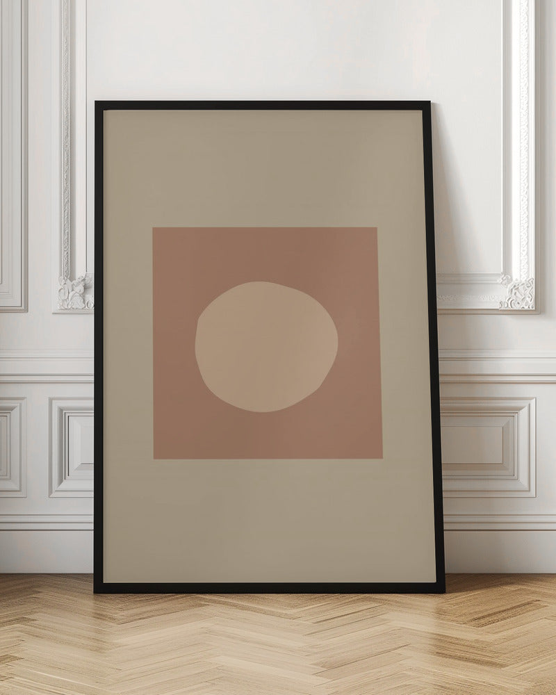 Circle Mocha - Poster / Art Print