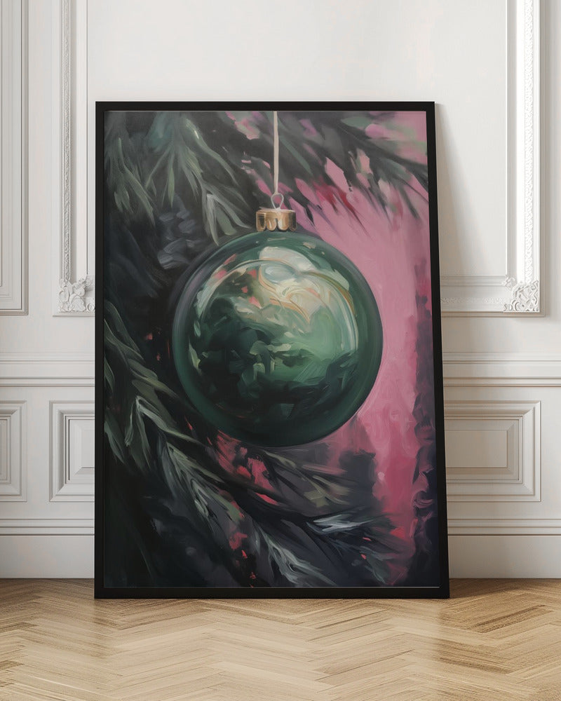 Christmas Bauble No 2 - Poster / Art Print