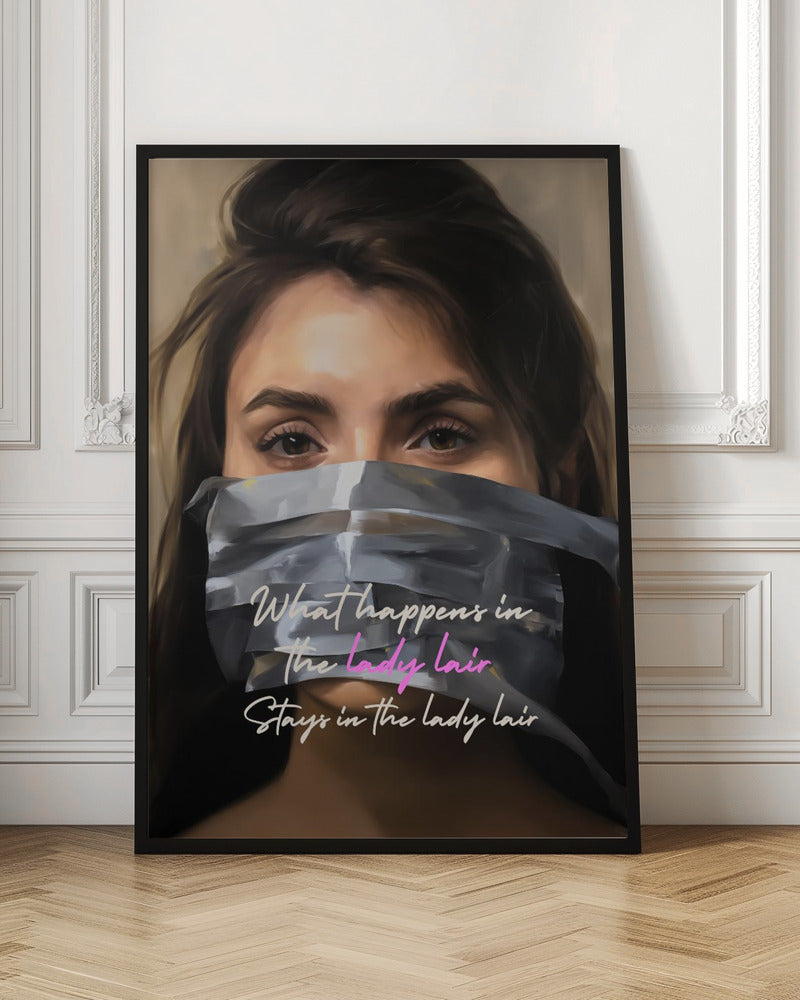 What Happens In the Lady Lair - Poster / Art Print