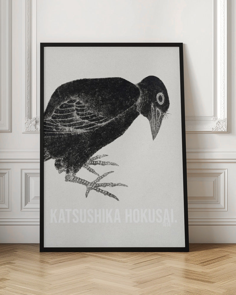 Katsushika Hokusai's Bird 1814 - Poster / Art Print