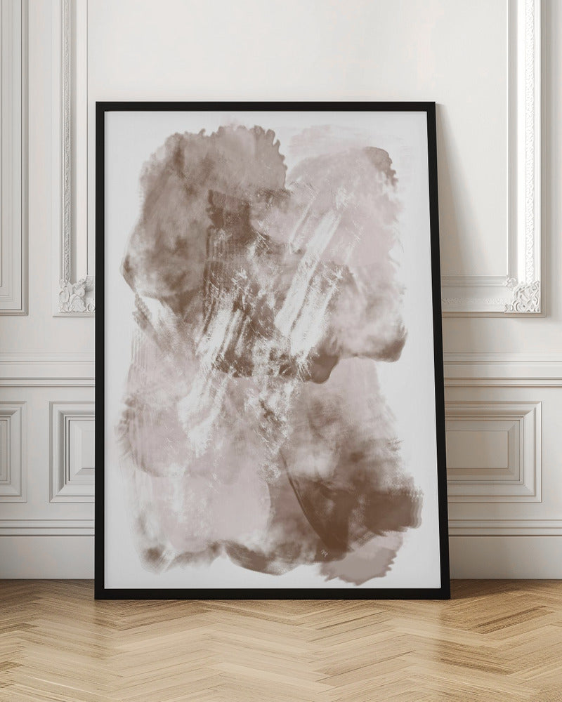 Abstract Mocha Coffee - Poster / Art Print