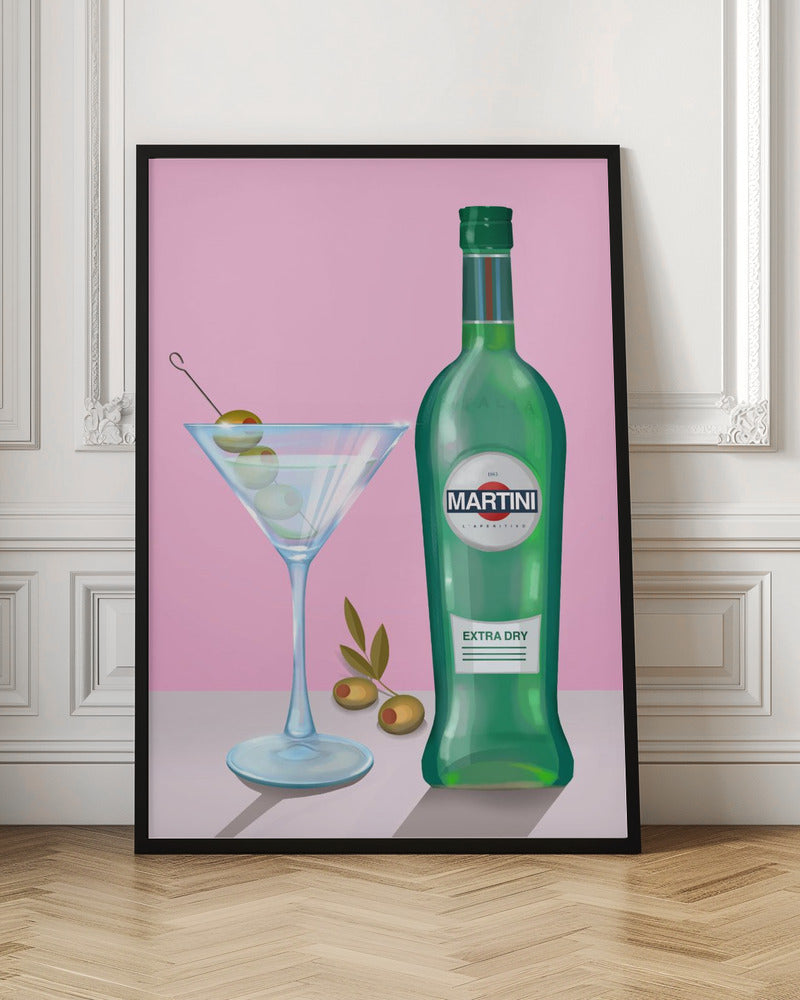 Martini Cocktail - Poster / Art Print