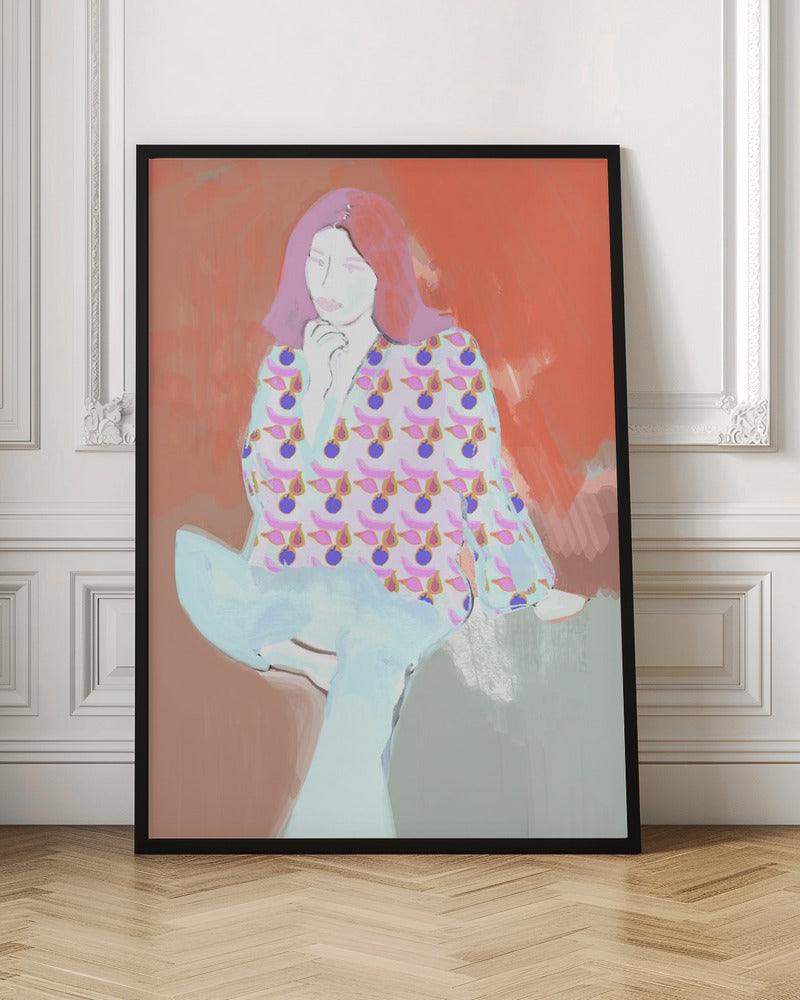 Pyjama Woman 2 - Poster / Art Print