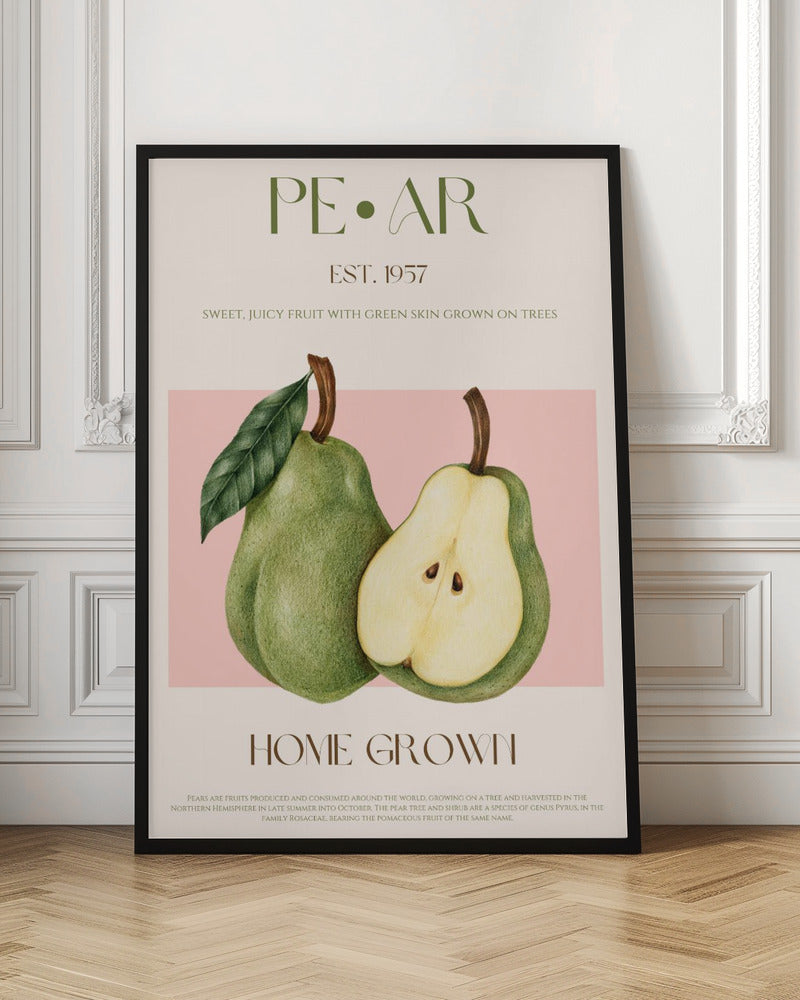 Pear print - Poster / Art Print