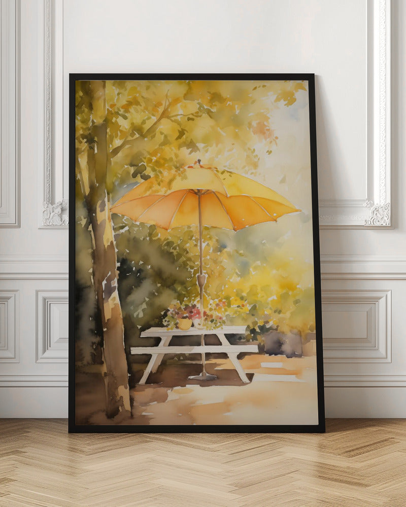 Summer In The Back Garden - Poster / Art Print