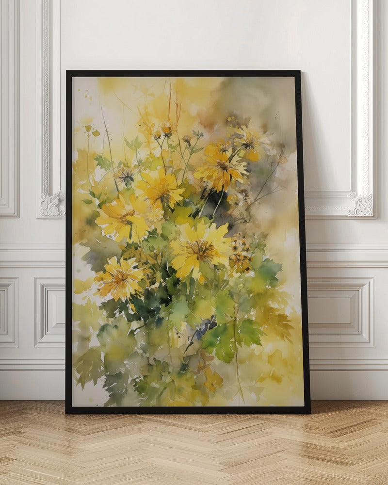 Summer Flowers No 3 - Poster / Art Print