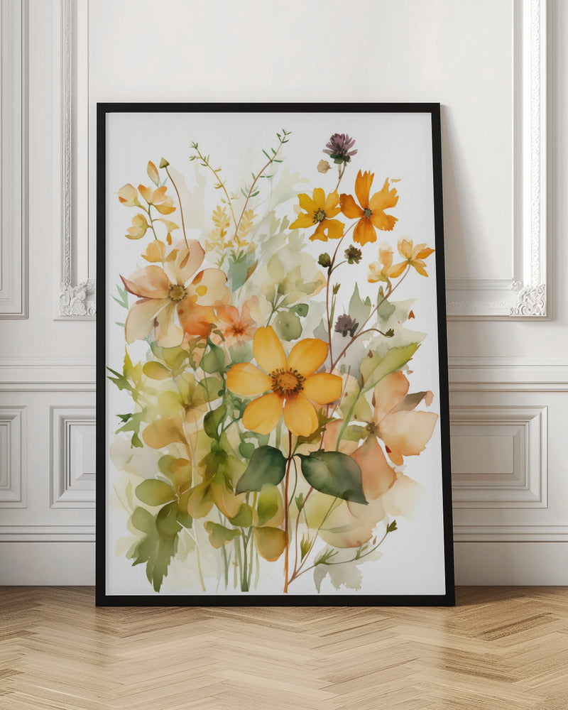 Summer Flowers No 4 - Poster / Art Print