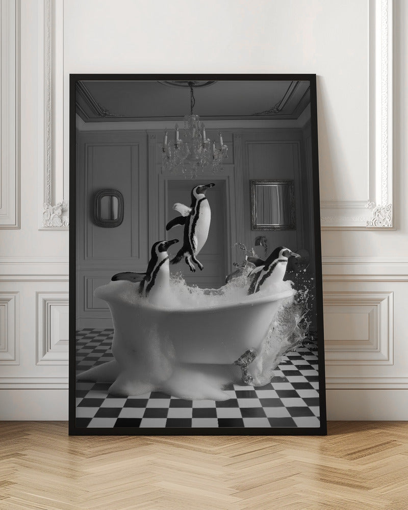 Penguin Party - Poster / Art Print