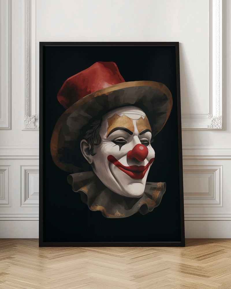 The Smiling Clown - Poster / Art Print