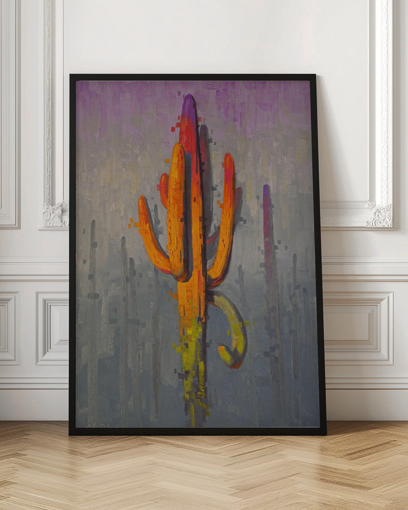 Colorful Cactus Painting - Poster / Art Print