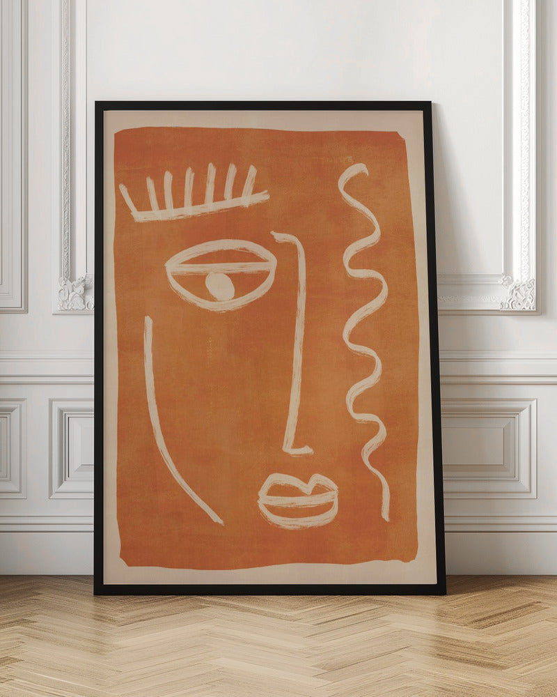 Abstract Face Portrait - Poster / Art Print