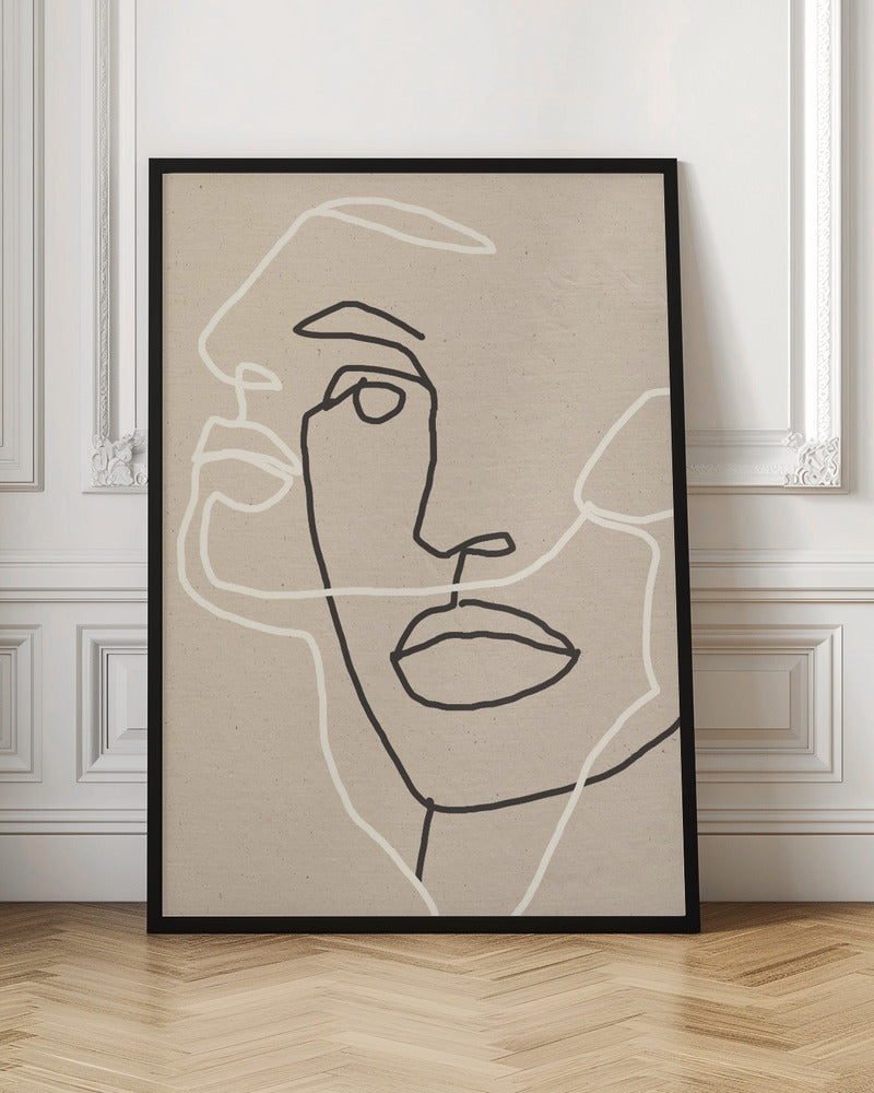 Abstract Face 17 - Poster / Art Print