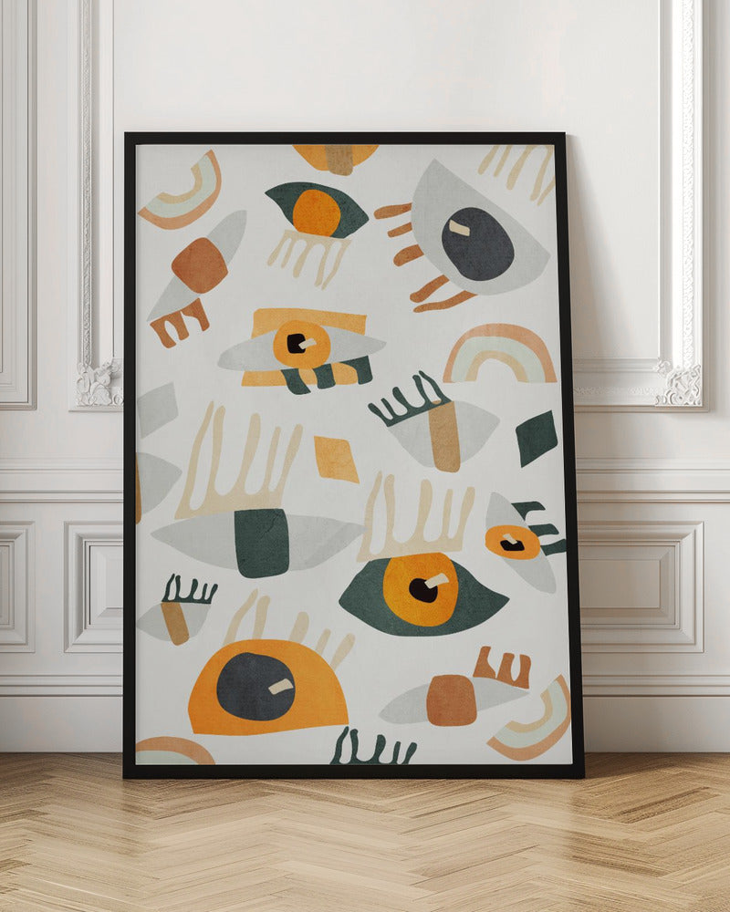 Abstract Art Eyes - Poster / Art Print