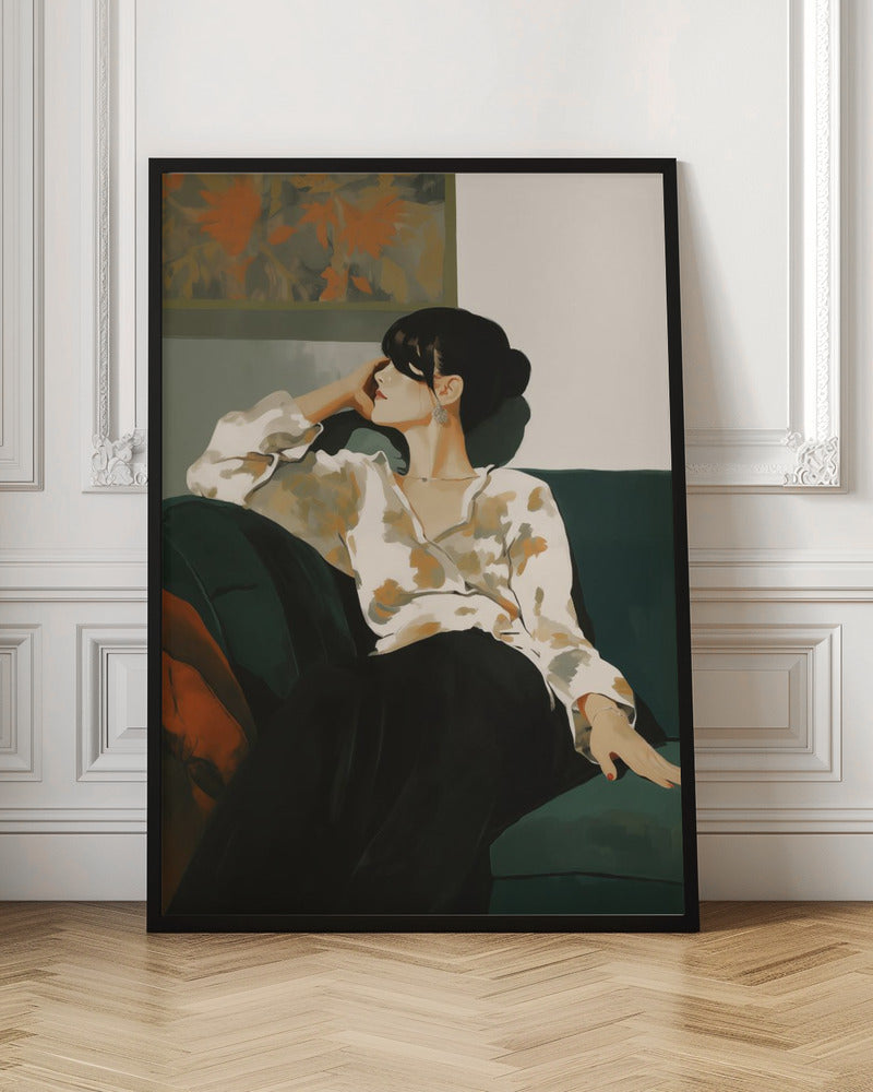 A Sunday In The Sofa - Poster / Art Print