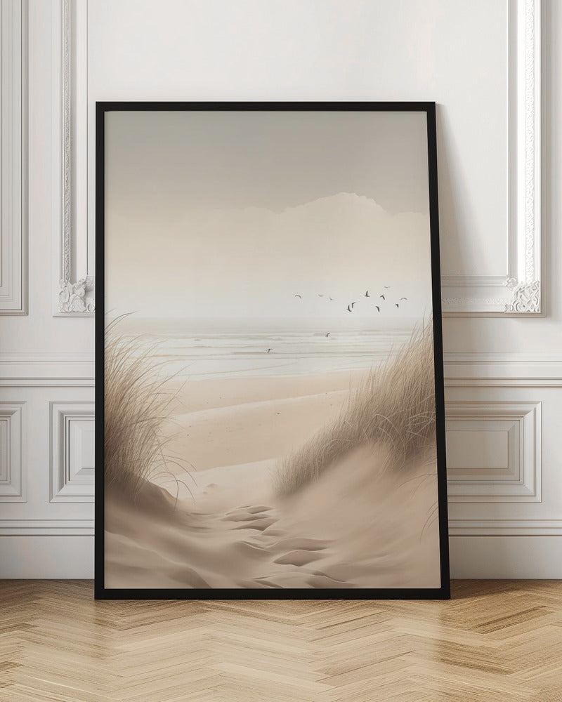 Sand Dunes By the Sea No 1 - Poster / Art Print
