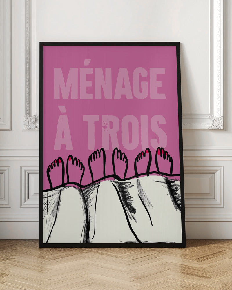 Three's Company - Poster / Art Print