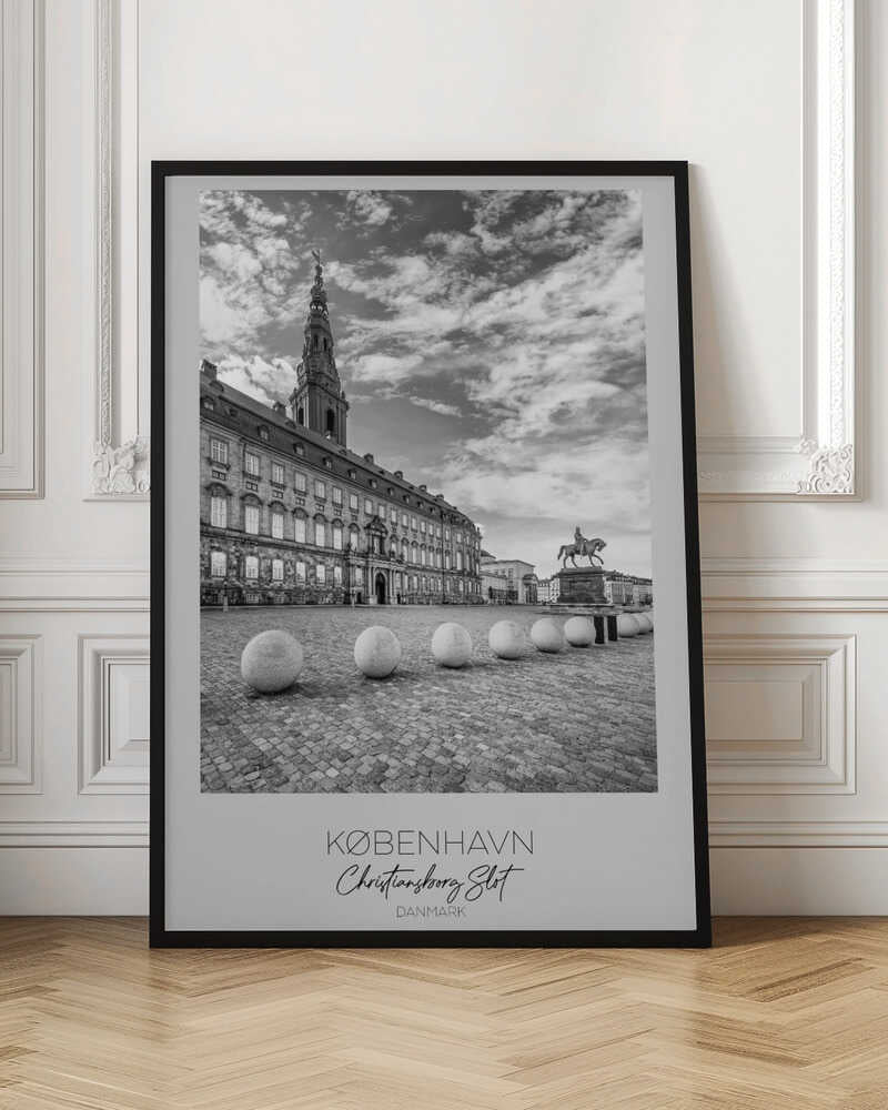 Christiansborg Palace In Copenhagen - Poster / Art Print
