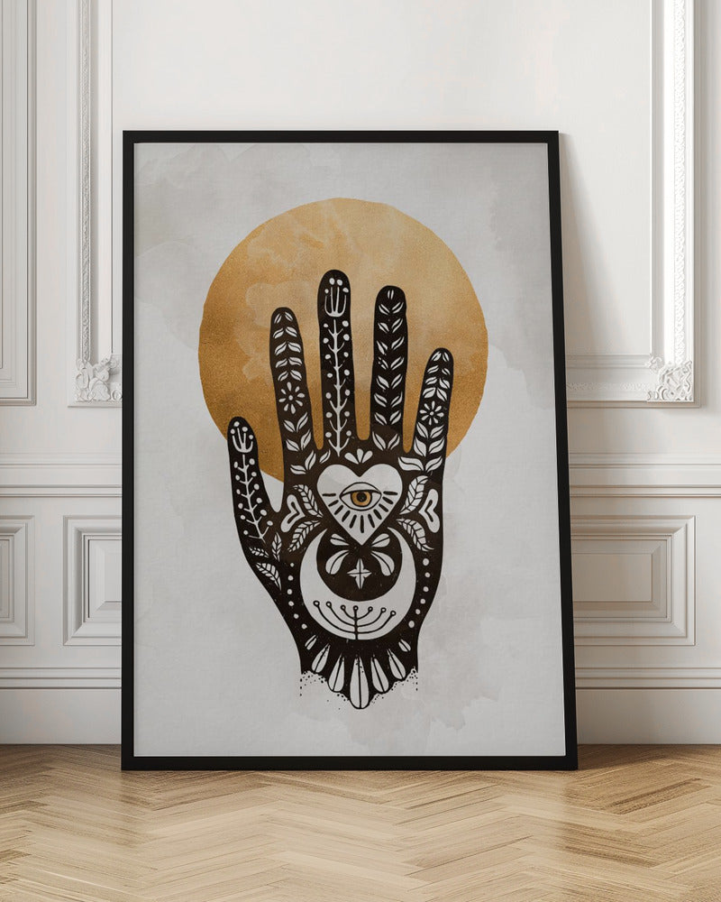 Mystic Hand Design - Poster / Art Print