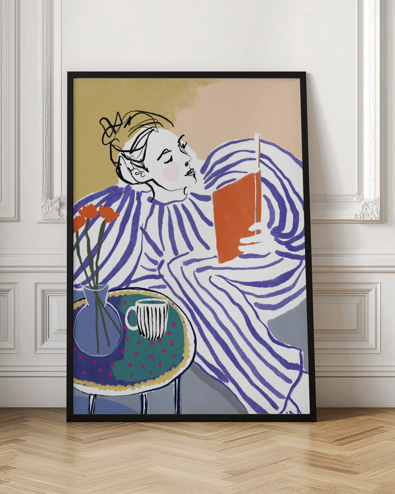 Cozy Reading Corner - Poster / Art Print