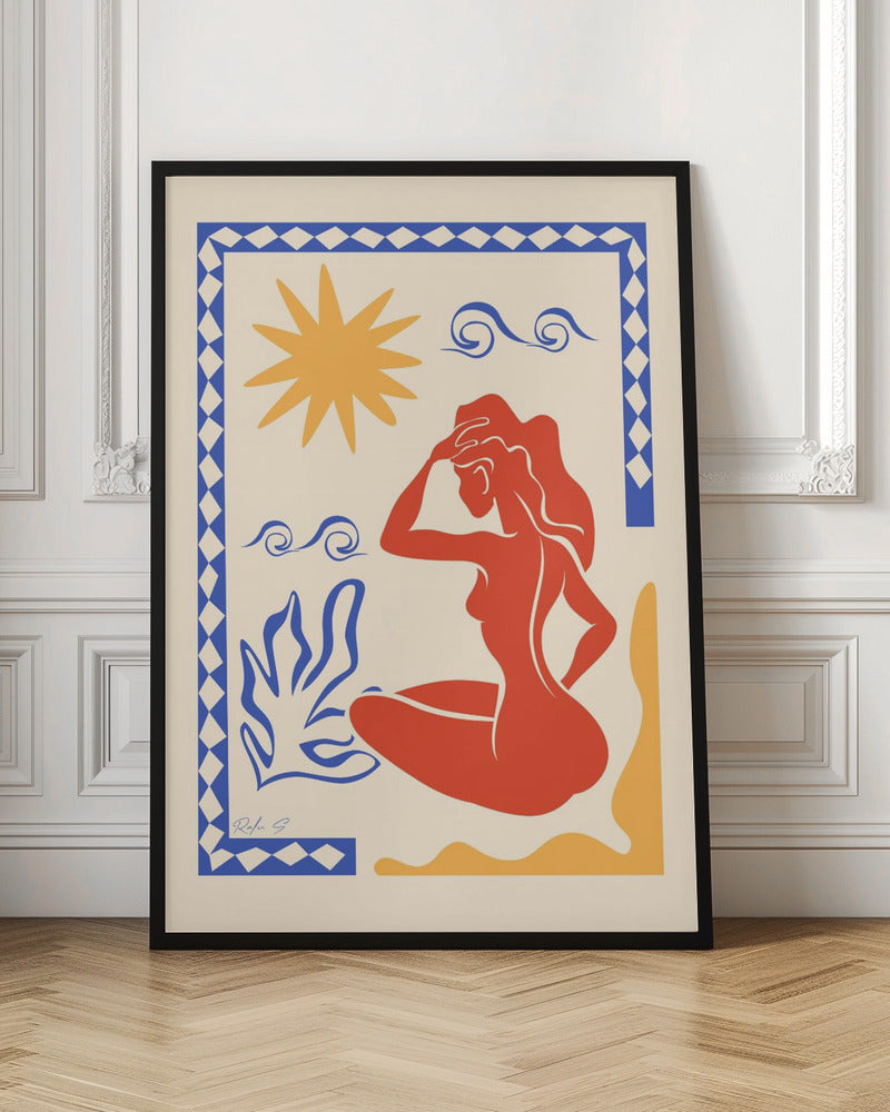 Sunbath (Trichromatic) - Poster / Art Print