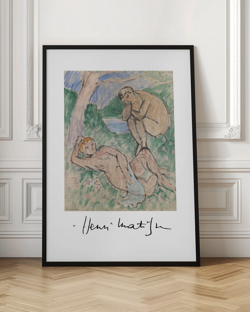 Baigneurs - Poster / Art Print