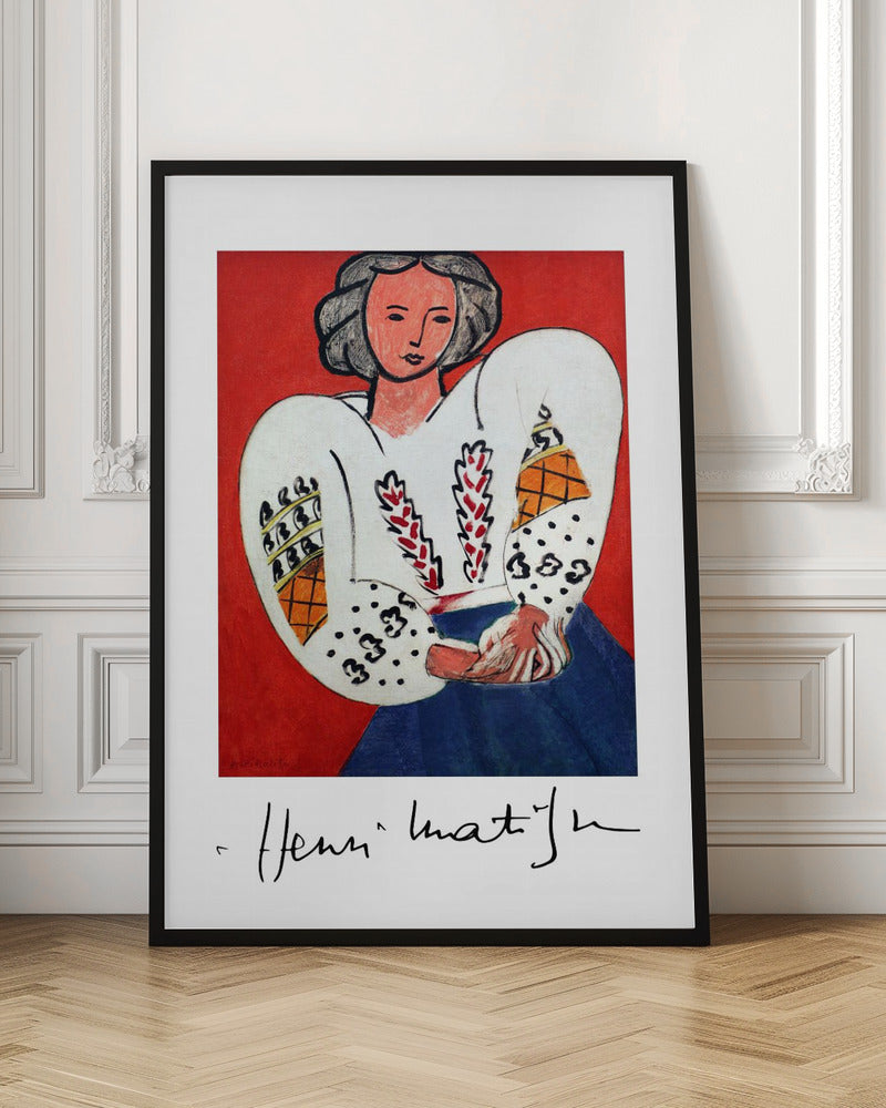 Henri Matisse, La Camicetta Romena, 1940 - Poster / Art Print