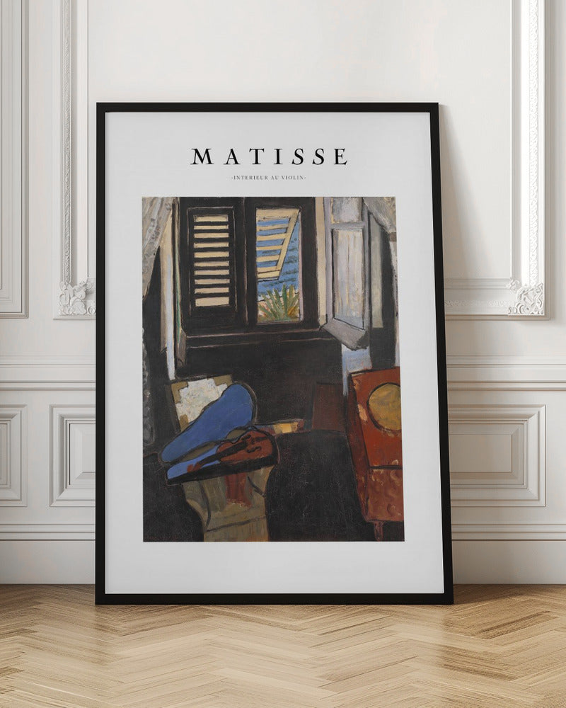Intérieur Au Violon - Poster / Art Print