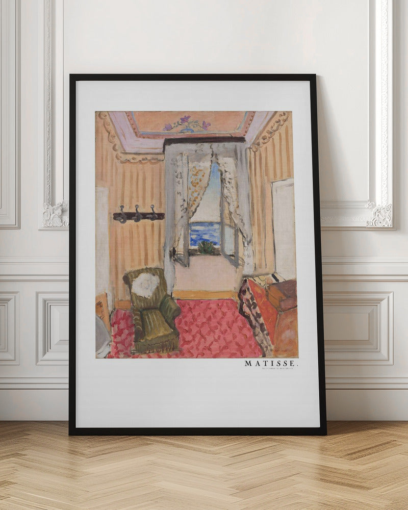 Ma Chambre Au Beau Rivage Boarder - Poster / Art Print